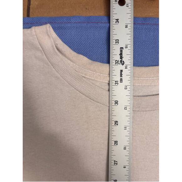 Men's Switchfoot Bro-Am and Rob Machado Jr T-shirt XL Beige with Blue Print - Picture 6 of 10